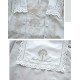 Surface Spell In Libris Liberats Embroidered Long Sleeve Blouse(Leftovers/Full Payment Without Shipping)